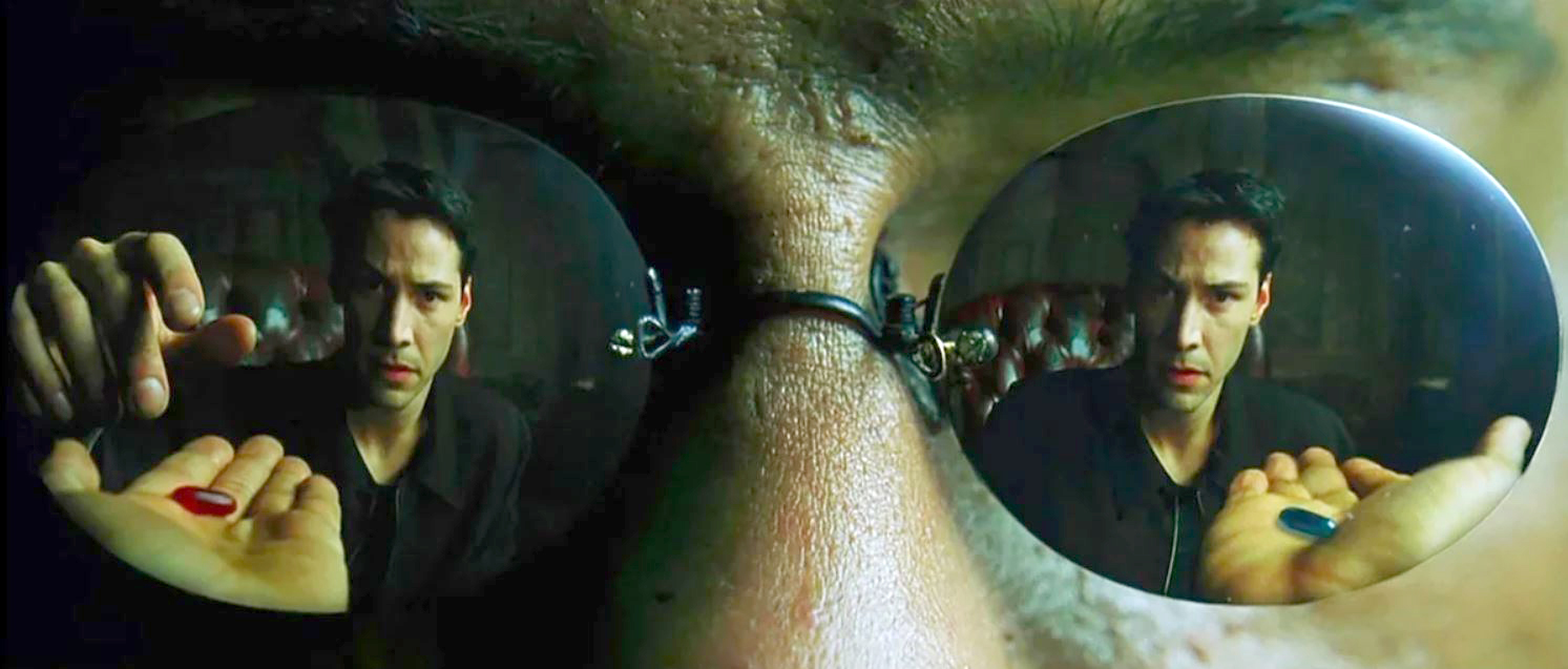 Matrix Red Pill and Blue Pill